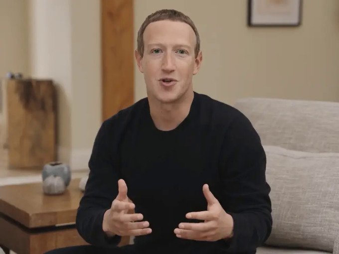 Mark Zuckerberg tại sự kiện Facebook Connect 2021. Ảnh: Facebook