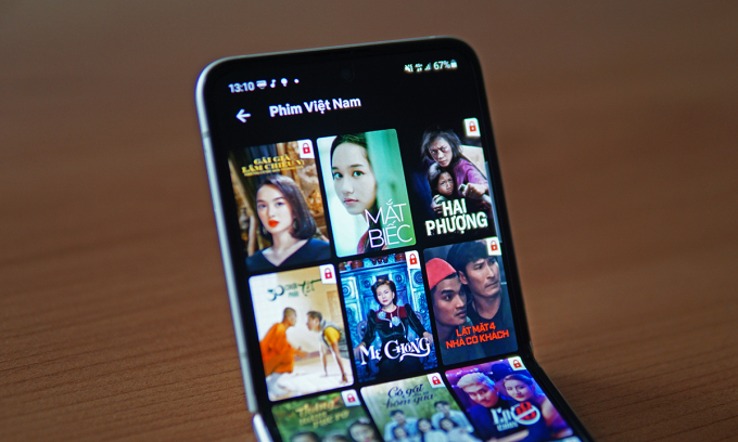 Ứng dụng Netflix trên Android tại Việt Nam cho phép xem một số nội dung miễn phí, nhưng bị giới hạn tính năng. Ảnh: Lưu Quý